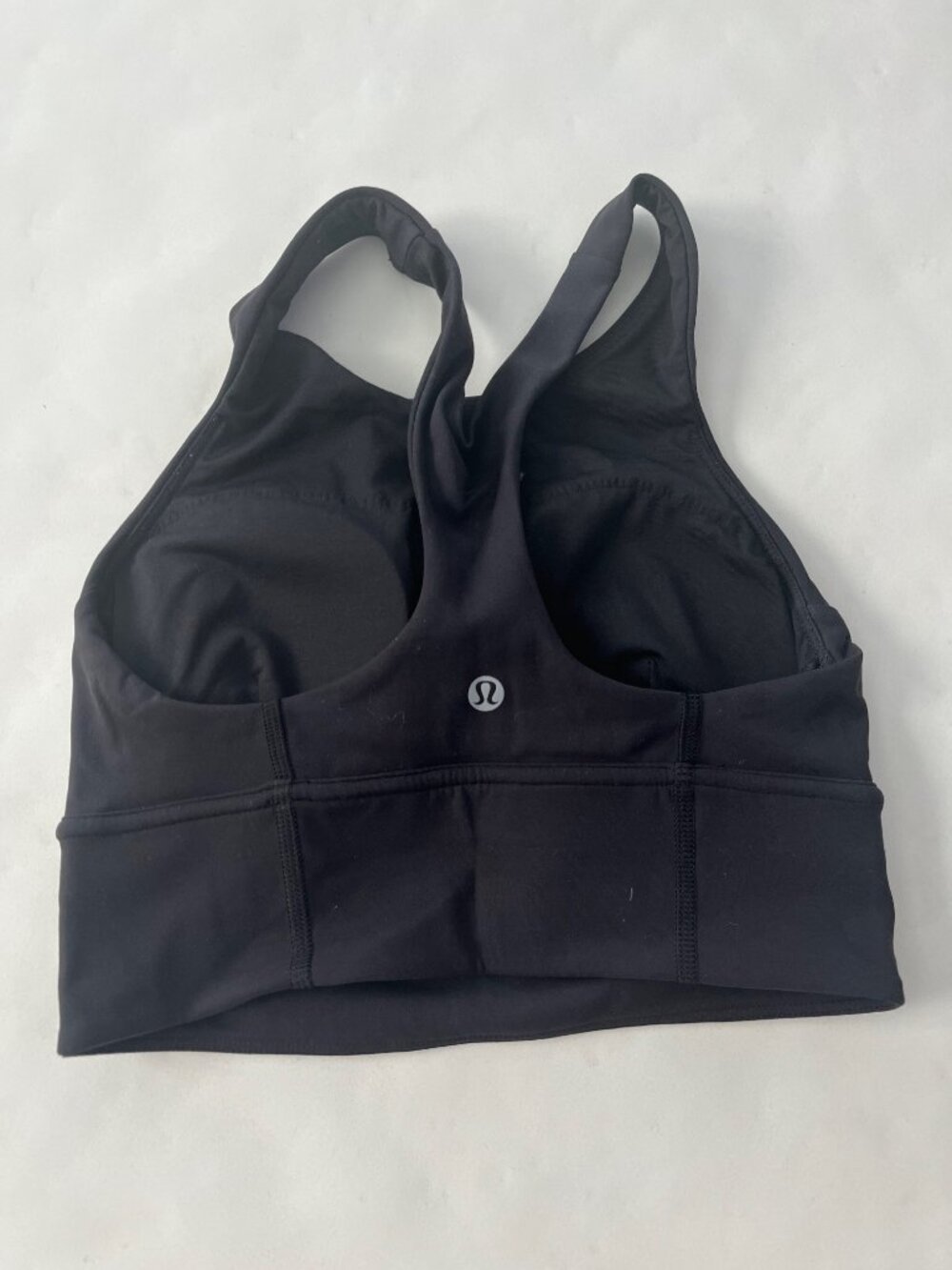 Lululemon Wunder Train Longline SportsBra *Medium Support, C/D Cups Black 4 $68 - Picture 6 of 7